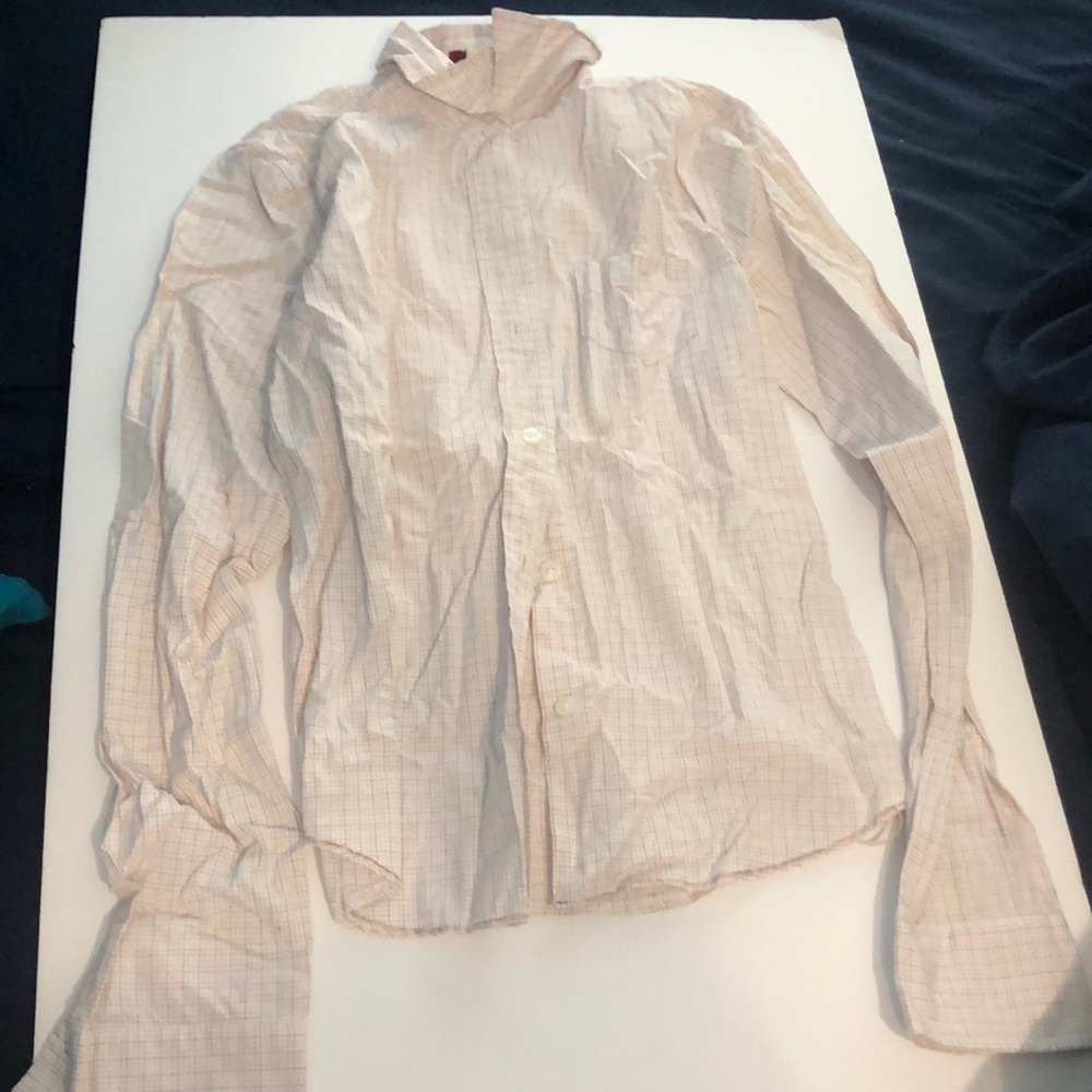 Hollister xs button down long sleeve shirt